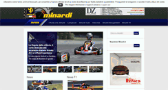 Desktop Screenshot of minardi.it